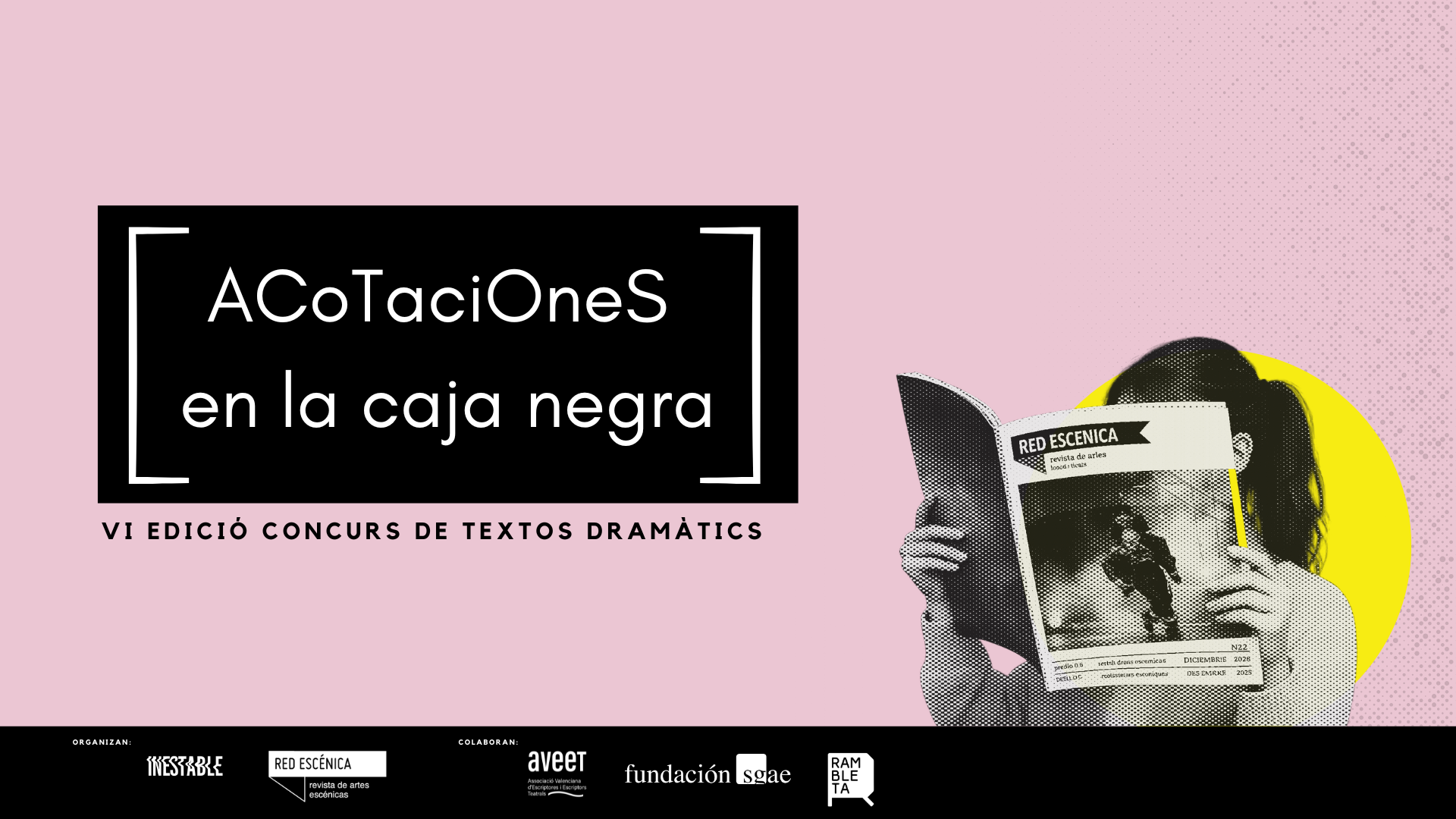 Concurs de Textos Dramàtics [ACoTaciOneS en la caixa negra] – 6a edició